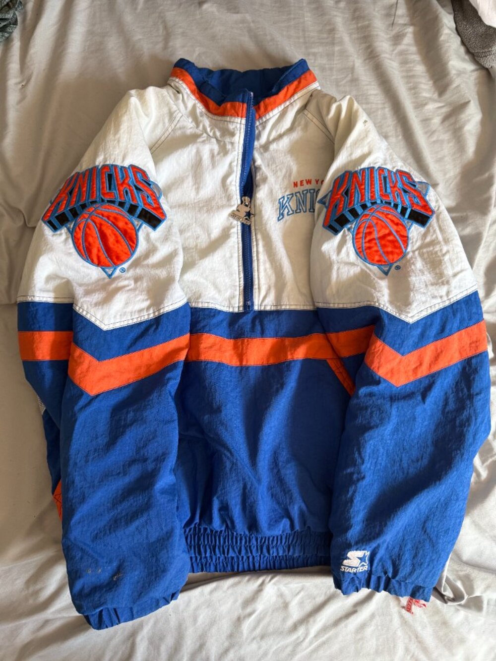 New York Knicks Starter Puffer Jacket Medium